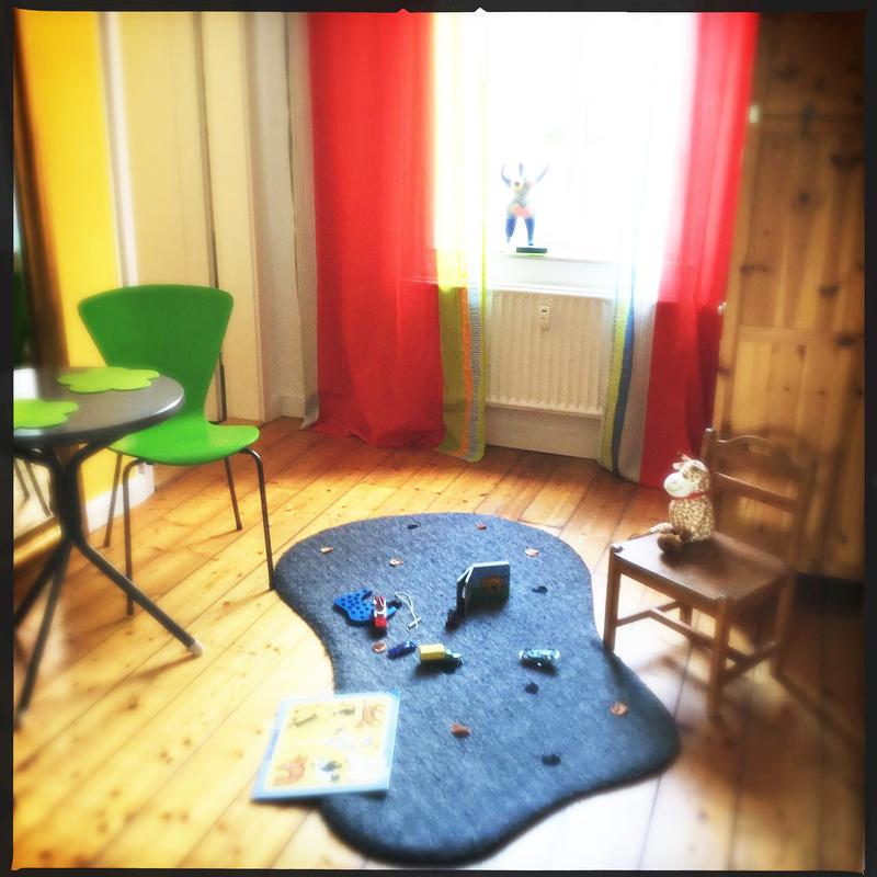 Durchgangszimmer und Spielzimmer